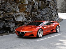 Cars art bmw concept Desk Mat Stitched picture