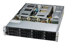 Supermicro SYS-620C-TN12R 2U server 12x NVMe U.2 SSD bays + 2x intel 4310 CPU picture