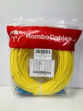 OS2 Fiber Patch Cable SC to SC 196ft Single Mode Duplex picture