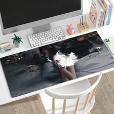 1pc Extra-Large Gaming Mouse Pad with Diatomite Material and a Beautiful Woman picture