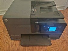 HP OfficeJet Pro 8610 Printer FOR PARTS ONLY ( powers on print head error ) picture