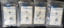 LOT OF 4 🆕🔥V2D Dual Outlet Coax Cable F81 White & RJ11 Telephone Wall Plate picture