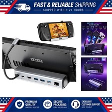 6-in-1 Docking Station for Steam Deck OLED ROG Ally Legion Go 4K HDMI USB-C Hub picture