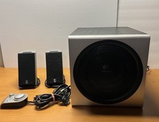 Logitech Z-2300 200-Watt 2.1 PC Speaker System Subwoofer W/Remote Bundle. Tested picture