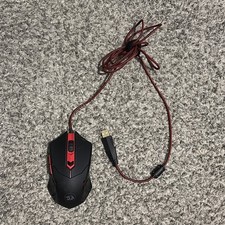 Redragon S101-1 Wired Optical Gaming Mouse 3200DPI Red Black picture