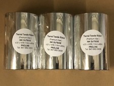 4 Rolls Thermal Transfer Ribbons 4.33