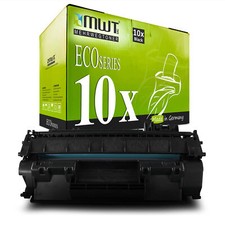 10x Compatible HP Q7553A Toner Cartridge Black For LaserJet P2011-2015 picture