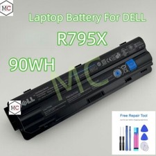 NEW R795X J70W7 Battery for Dell 14 15 17 L401x L501x L502x L701x L702X 90Wh picture
