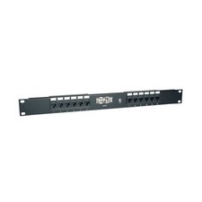 Tripplite N252012 12-Port Cat6 Patch Panel Rackmount RJ45 picture