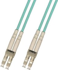 250M 40GB OM4 Multimode Duplex Fiber Optic Cable 50/125 LC Aqua Patch Cable picture