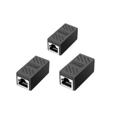 AOPOCKAN TECH RJ45 Coupler,Ethernet Coupler,Cat6 Coupler 3 Pack in Line Coupl... picture