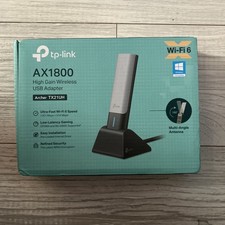 TP-Link AX1800 WiFi 6 USB Adapter for Desktop PC (Archer TX21UH) Wireless picture
