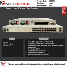 HP J9573A E3800-24G-2SFP+ Switch  Dual PSU picture