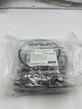(LOT OF 80) StarTech NLBK-2F-CAT6A-PATCH CAT6A Shielded Ethernet Cables 2ft picture