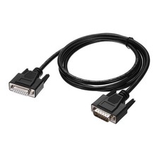DB15 Serial Cable 28AWG Shielded Male To Female Straight Data Wire 4.9 FT picture