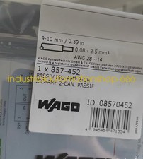 1Pcs New WAGO module 857-452 Via DHL or FedEX picture