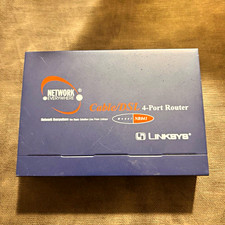 Linksys NR041 Wired Ethernet Router 4-Port 10/100 RJ-45 Uplink Blue picture