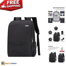 Stylish Business Laptop Backpack - Water Resistant & Organizes Up to 15.6 Inch picture