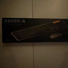 ProtoArc KM100-A Slim Wireless Bluetooth Keyboard & Mouse Bundle Black picture