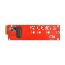 NVMe NGFF MKey 4X Host Adapter To Ruler 1U GENZ EDSFF Short SSD E1.S Carrier picture