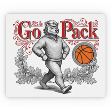 Vintage Wolf Mascot 