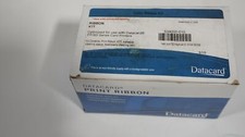 -=GENUINE=-ENTRUST/DATACARD 534000-010 BLACK+TOPCOAT 750 PRINT RIBBON KIT KTT picture