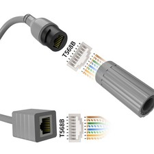 For SPX Plug To RJ45 Adapter Rubber And Copper 24AWG Single Core SPX To picture