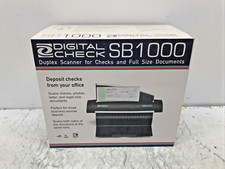 Digital Check SB1000 Check and Document Scanner USB Open Box NO MANUAL NO CD picture