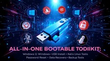 All-in-One Bootable USB Toolkit: Windows, Linux Install, Kali, Data Recovery, PC picture