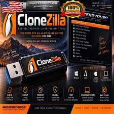 Clonezilla Bootable HDD/SSD Clone & Recovery Tool USB Boot Clone & Recover picture