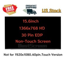 For Dell P/N 7XMDT 07XMDT WXGA HD Non-Touch LCD Screen N156BGA-E53 Replacement picture