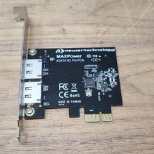 NewerTech MAXPower eSATA 6G Pro PCIe Card 2-Port SATA 6Gb/s Mac Pro PC picture