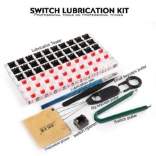 30 Place Mechanical Keyboard Switch Tester Opener Lubrication Modding Station picture