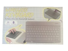 Wireless Keyboard Portable Ultra-Slim Bluetooth Rechargeable New picture