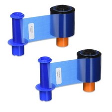 Fargo 45200 YMCKO Color Ribbon for DTC4500 & DTC4500e Printers 500 Prints - 2... picture