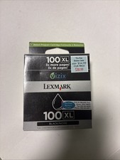Lexmark 100 XL Genuine Black Ink NOS picture