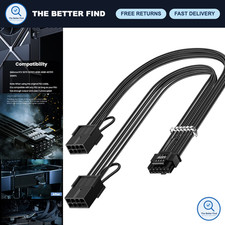 16 Pin GPU Cable Adapter Extension - High-Performance Black PCIe Power Cable picture