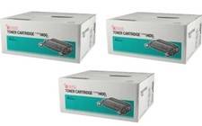 3 New Genuine Factory Sealed Ricoh Type 1400 Toner Cartridges 400397  picture