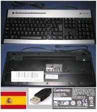 Spanish Qwerty Keyboard Gateway Ku-0355 Ku0355 Kb.Usb0G.011, Kbusb0g011 Usb Port picture