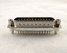 2pcs D-SUB DB25 25Pin Male DIP PCB Straight Solder Connector Adapter DP25 2 Rows picture