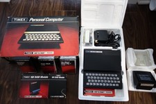 Timex Sinclair 1000 Computer W/ Ram/Programs/ Box/ Manuals - Untested picture