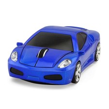 ECOiNVA Computer Wireless Car Mouse Optical Desktop Laptop Gaming Mice Blue picture