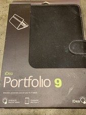 Portfolio 9 Leather Tablet Case - iPad II and Other 9.7