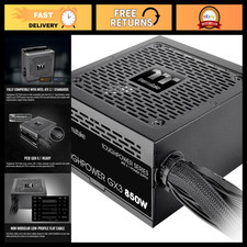850W ATX Power Supply, PCIe 5.1, 80 Plus Gold, Flat Cables, 120mm Fan, 5-Year Wa picture
