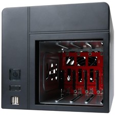 Compact Mini-ITX Network Attached Storage Enclosure/` picture