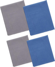 Large 4-Pack Microfiber Cleaning Cloth for Laptop, Computer Screen, Camera, picture