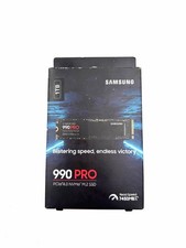 Samsung 990 Pro 1TB Internal SSD M.2 NVMe PCIe 4.0 Black Brand New Sealed picture