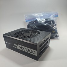 Crosair HX1200 80 PLUS PLATINUM Certified 1200W Fully Modular Power Supply Unit picture