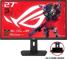 ASUS ROG Strix 27” QHD (2560x1440) HDR400 USB-C Gaming Monitor (XG27ACS), 180Hz picture