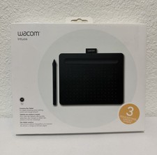 Wacom Intuos Small Wireless Bluetooth Graphics Tablet Black, CTL4100WL/K0-AA picture